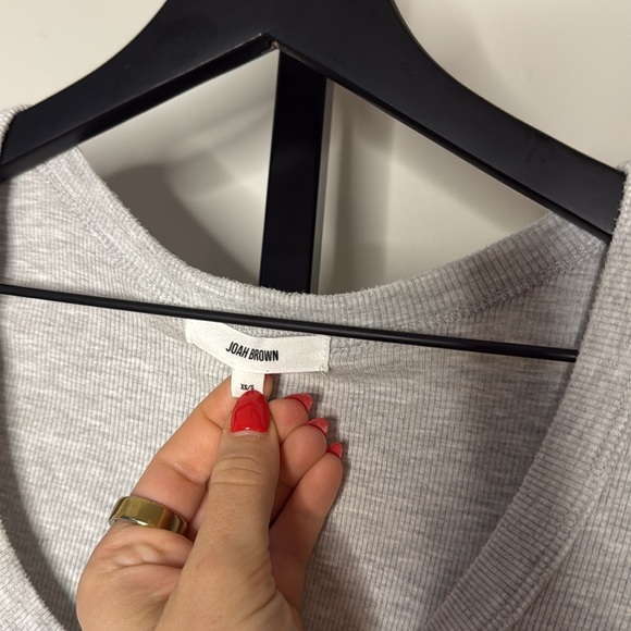 Joah Brown Henley long sleeve XS/S - Picture 2 of 3